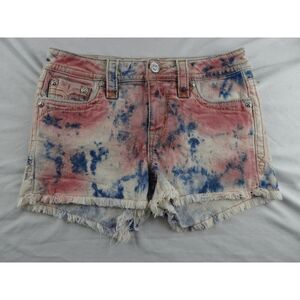 Rock Revival Distressed Alivia Mid-Rise Short Size 26